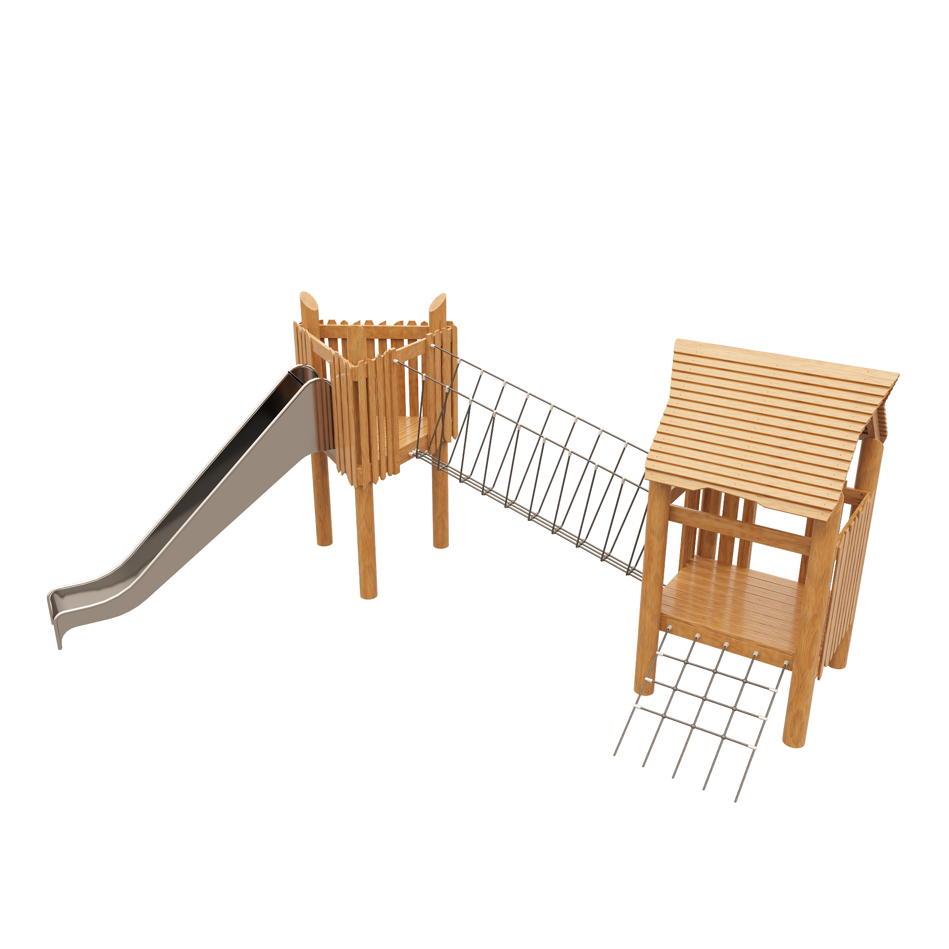 Игровой комплекс «Домик с переправой»